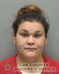 Mugshot of MARIA ANTONIA CONTRERAS booked in Lee County, Florida on June 25, 2026