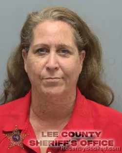 Mugshot of DANIELLE SUE ANDREWS booked in Lee County, Florida on June 26, 2026