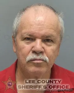 Mugshot of ANTONIO RUBIO booked in Lee County, Florida on June 26, 2026