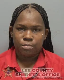 Mugshot of CHASITY RENDA'SHA ARMSTRONG booked in Lee County, Florida on June 26, 2026