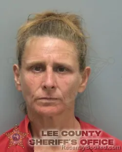 Mugshot of SARA JEANNINE THOMAS booked in Lee County, Florida on June 26, 2026