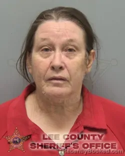 Mugshot of ALBERTA J SALMON booked in Lee County, Florida on June 26, 2026