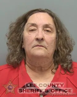 Mugshot of TERRI JEAN HENDRICKS booked in Lee County, Florida on June 26, 2026