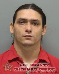 Mugshot of NATHANIEL MARCIANO CRESPO booked in Lee County, Florida on June 26, 2026