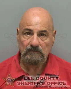 Mugshot of FRED J ABOOSAMARA booked in Lee County, Florida on June 27, 2026
