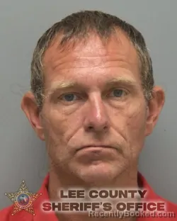 Mugshot of ALEX JAMES ADKINS booked in Lee County, Florida on June 27, 2026