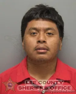 Mugshot of PEDRO ANTONIO ESCOBAR LOPEZ booked in Lee County, Florida on June 27, 2026