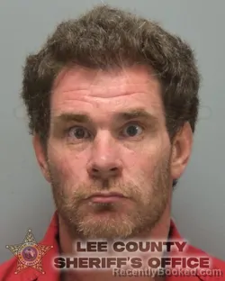 Mugshot of KEVIN SCOTT CURTIS booked in Lee County, Florida on June 28, 2026