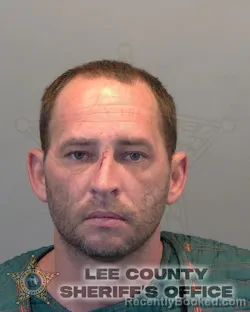 Mugshot of ERIC COWARD booked in Lee County, Florida on June 28, 2026