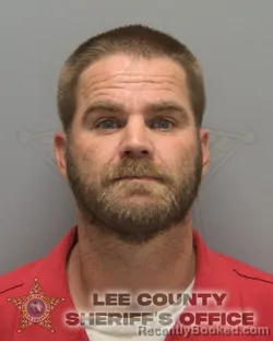 Mugshot of SHANNON STEVEN SHUBERT booked in Lee County, Florida on June 28, 2026