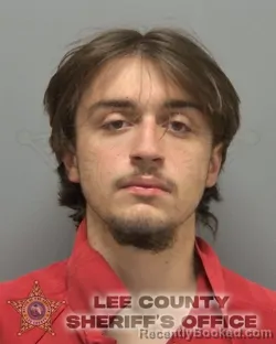 Mugshot of NATHAN BOCOCK booked in Lee County, Florida on June 29, 2026