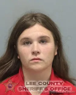 Mugshot of SAMANTHA ALMEDA booked in Lee County, Florida on June 30, 2026