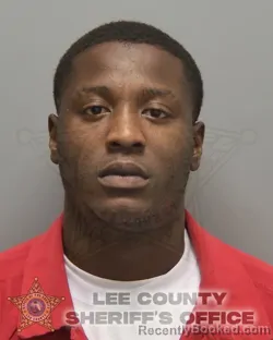 Mugshot of RYQUELL JAI-RIE BELL booked in Lee County, Florida on June 30, 2026