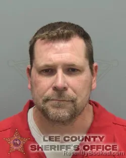 Mugshot of EVAN DANIEL LLEWELLYN booked in Lee County, Florida on July 1, 2026