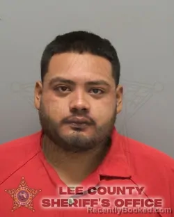 Mugshot of ANGEL LOPEZ booked in Lee County, Florida on July 1, 2026