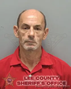 Mugshot of GERALD DAVID HEINLEIN booked in Lee County, Florida on July 1, 2026
