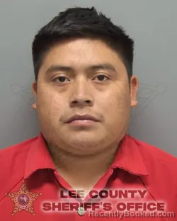 Mugshot of ISAIAS TUM MENDOZA booked in Lee County, Florida on July 1, 2026