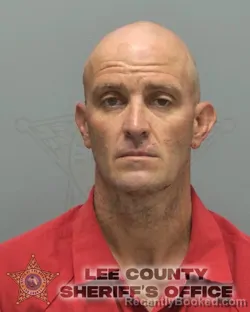 Mugshot of NATHANIAL MATTHEW HINTON booked in Lee County, Florida on July 1, 2026