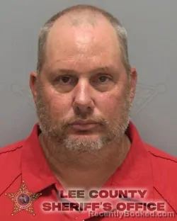 Mugshot of RICHARD BERNARD JR. BROBST booked in Lee County, Florida on July 2, 2026