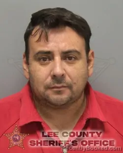 Mugshot of VALENTIN RAMIREZ JAIMES booked in Lee County, Florida on July 2, 2026