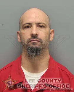 Mugshot of VICTOR MANUEL BUENO booked in Lee County, Florida on July 2, 2026