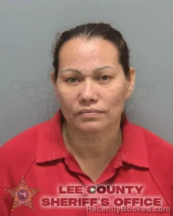 Mugshot of LESLIE KARINA ORELLANA booked in Lee County, Florida on July 2, 2026