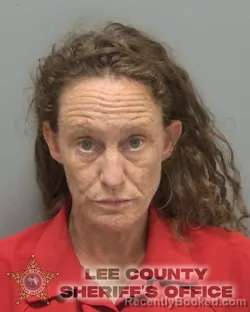 Mugshot of SHAWNA MARIE PERRYMAN booked in Lee County, Florida on July 2, 2026