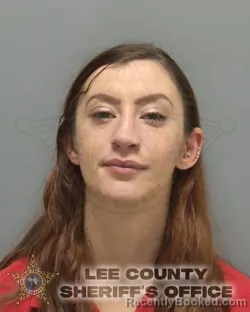 Mugshot of EMALEE NICOLE POTTS booked in Lee County, Florida on July 2, 2026