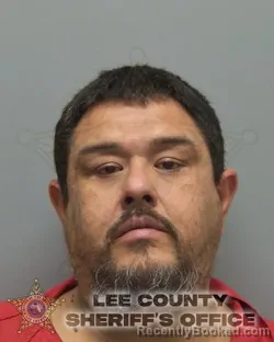 Mugshot of ROLANDO BENAVIDEZ booked in Lee County, Florida on July 2, 2026