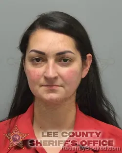 Mugshot of GENEVA HADJIYANNIS booked in Lee County, Florida on July 3, 2026