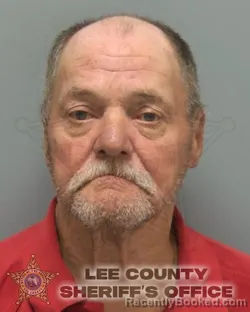 Mugshot of BRIAN HARTLEY CRANE booked in Lee County, Florida on July 3, 2026