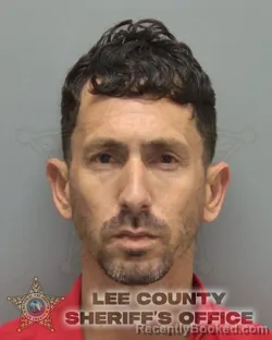 Mugshot of JOSE ANTONIO TEJEDA PAZ booked in Lee County, Florida on July 3, 2026