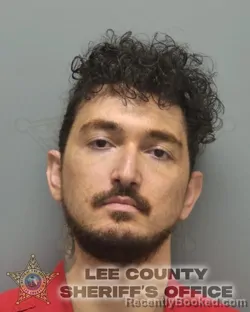 Mugshot of JON CHRISTOPHER FREY booked in Lee County, Florida on July 3, 2026