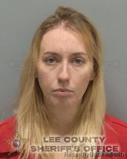Mugshot of ADRIANA NOEL STALEY booked in Lee County, Florida on July 3, 2026