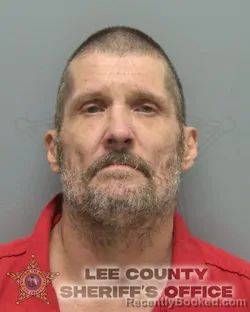 Mugshot of RAYMOND ALLEN ORANGE booked in Lee County, Florida on July 3, 2026