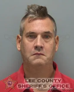 Mugshot of JONATHAN PAUL LAWRENCE booked in Lee County, Florida on July 4, 2026