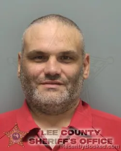 Mugshot of ANDREW JOSEPH GARCIA booked in Lee County, Florida on July 4, 2026