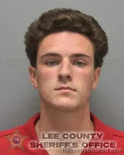 Mugshot of NICHOLAS CALLUM BULLARD booked in Lee County, Florida on July 4, 2026