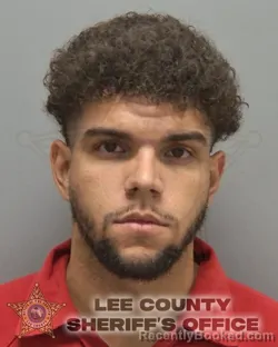 Mugshot of AIDEN OMAR CORREA booked in Lee County, Florida on July 4, 2026