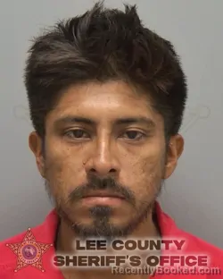 Mugshot of JUNIOR BENITO VELASQUEZ booked in Lee County, Florida on July 4, 2026
