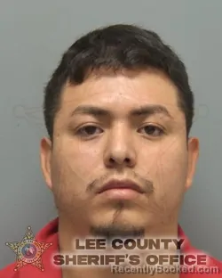 Mugshot of DANIEL GOMEZ BANDA booked in Lee County, Florida on July 4, 2026