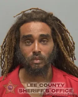 Mugshot of LAMAR RASHAD MCDONALD booked in Lee County, Florida on July 4, 2026