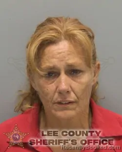 Mugshot of HEATHER LEE JOHNSON booked in Lee County, Florida on July 5, 2026