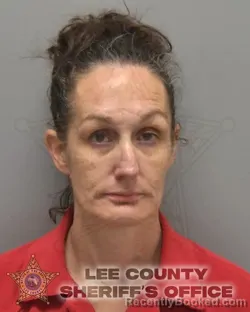 Mugshot of ASHLEY NICOLE CASHMAN booked in Lee County, Florida on July 5, 2026