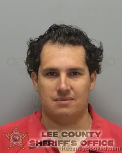 Mugshot of OSMAN YAMIL ALVARADO DORMUS booked in Lee County, Florida on July 5, 2026
