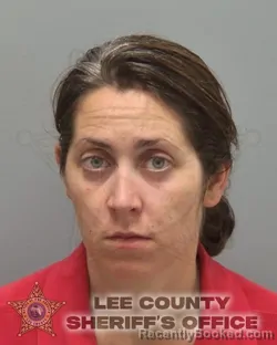 Mugshot of ELENA ROSE LEONETTI booked in Lee County, Florida on July 6, 2026