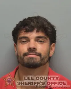 Mugshot of MATHEUS SILVA booked in Lee County, Florida on July 6, 2026