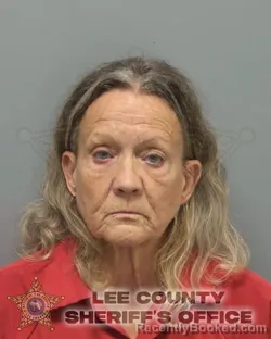 Mugshot of DEBRA PAULINE STAHLI booked in Lee County, Florida on July 6, 2026