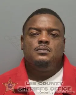 Mugshot of EDDIE III RICE booked in Lee County, Florida on July 6, 2026