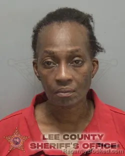 Mugshot of CYNTHIA SCHYVETTE POWELL booked in Lee County, Florida on July 6, 2026